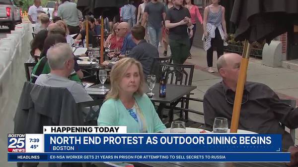 Outdoor dining begins in Boston, except for one neighborhood