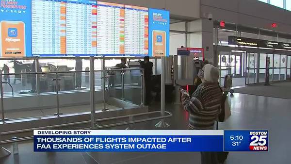 Passengers react to unprecedented FAA system outage 