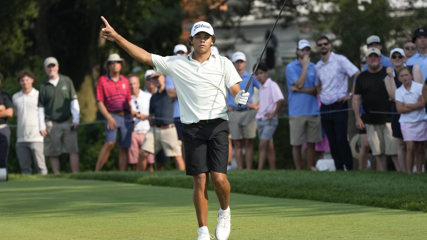 Tiger Woods' son, Charlie, misses cut at US Junior Amateur after