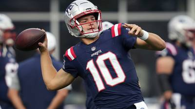 Drake Maye leads Patriots on 2 scoring drives in 14-13 preseason loss to Eagles