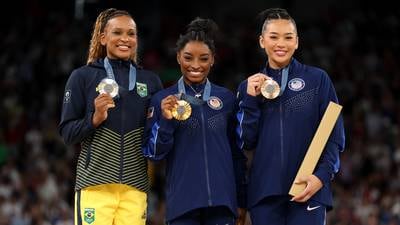 Photos: Simone Biles wins gold at all-around finals