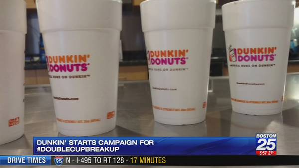 Dunkin' officially breaks up with the classic hot cup