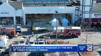 Chaos erupts at the Hingham Apple Store after a deadly crash