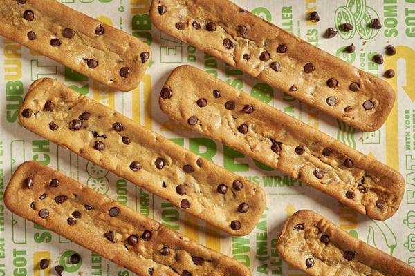 Subway announces footlong cookies, and they are giving them out free in some places Monday