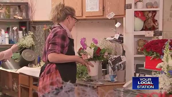 Community supports local florist after hundreds of dollars of flowers stolen before Valentine’s Day