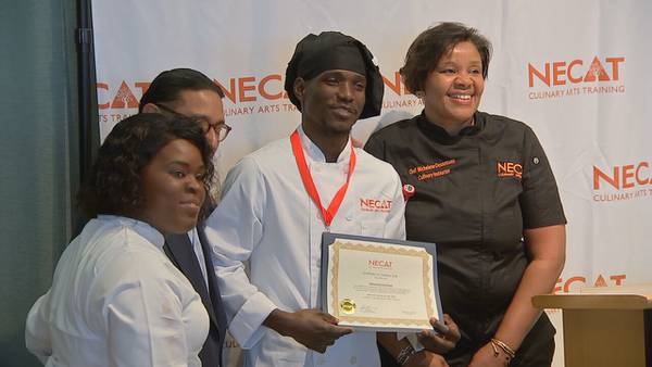 17 Haitian migrants graduate from Boston culinary school, a pilot program to help find work