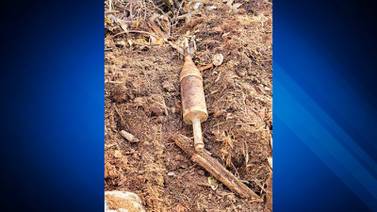 Mortar shell found in Bourne backyard, bomb squad called