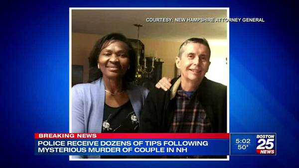 Tips pour in following mysterious murder of a husband and wife in Concord, New Hampshire