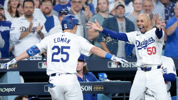 NLCS Game 6: Dodgers showcase their resolve, star power and depth in defeating Mets to reach World Series