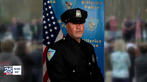 Hundreds gather for vigil in honor of fallen Billerica police Sgt. Ian Taylor