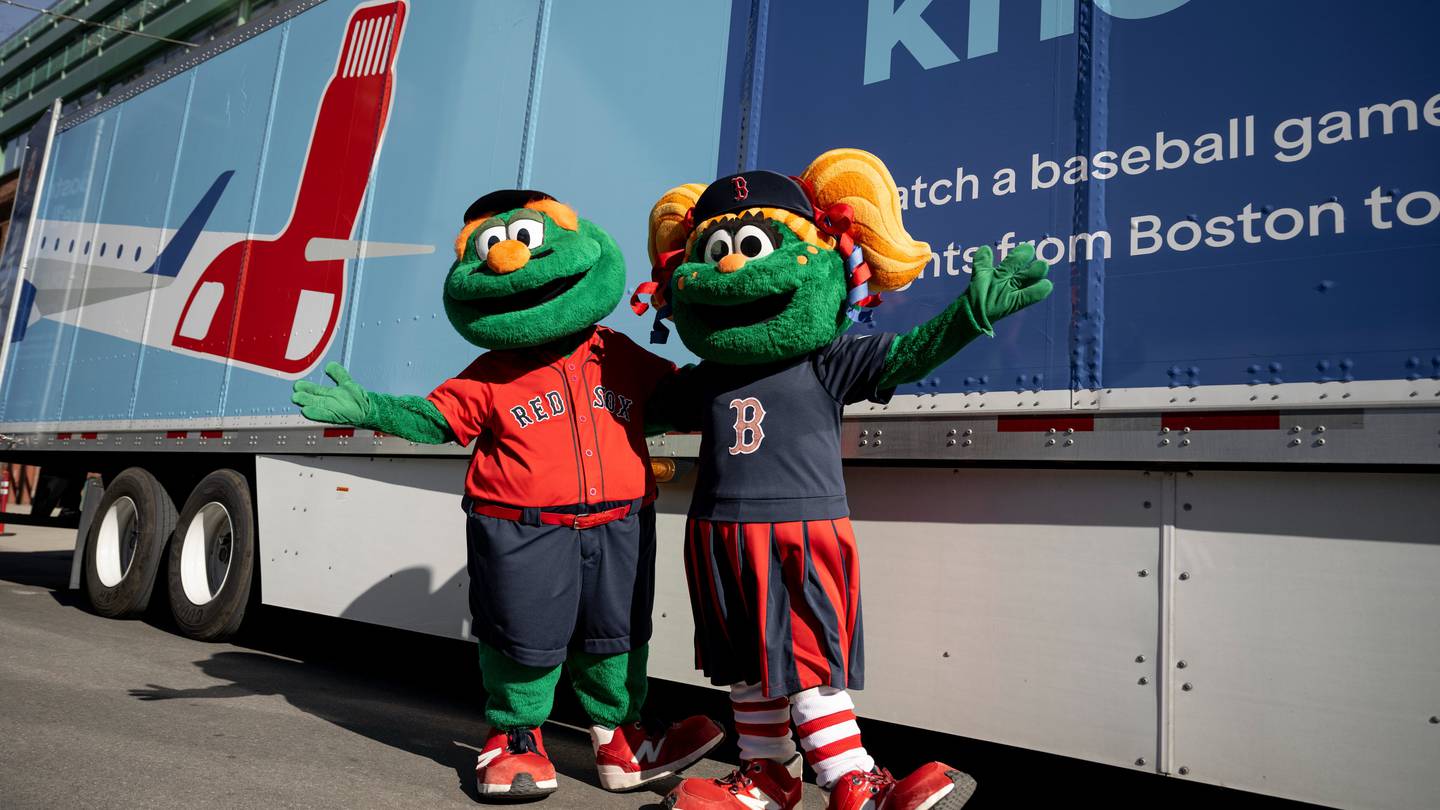 Truck Day Red Sox equipment truck ready to roll to Spring Training