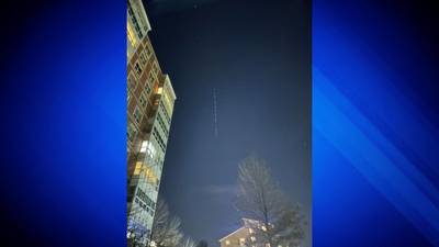 Did you spot a chain of lights in the sky over Massachusetts Monday? Here’s what we know