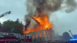 Investigators announce cause of raging blaze that destroyed historic church in Spencer