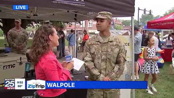 Walpole Park Zip Trip: Army National Guard