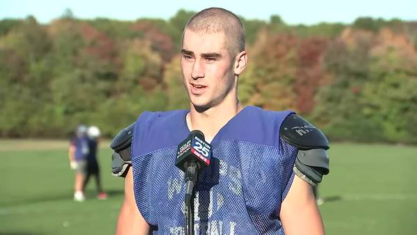 Braintree’s QB James Tellier beats cancer and plays his last High School football game