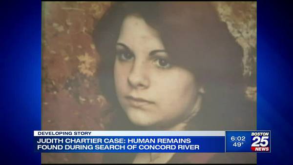Judith Chartier case: Human remains found during search of Concord River