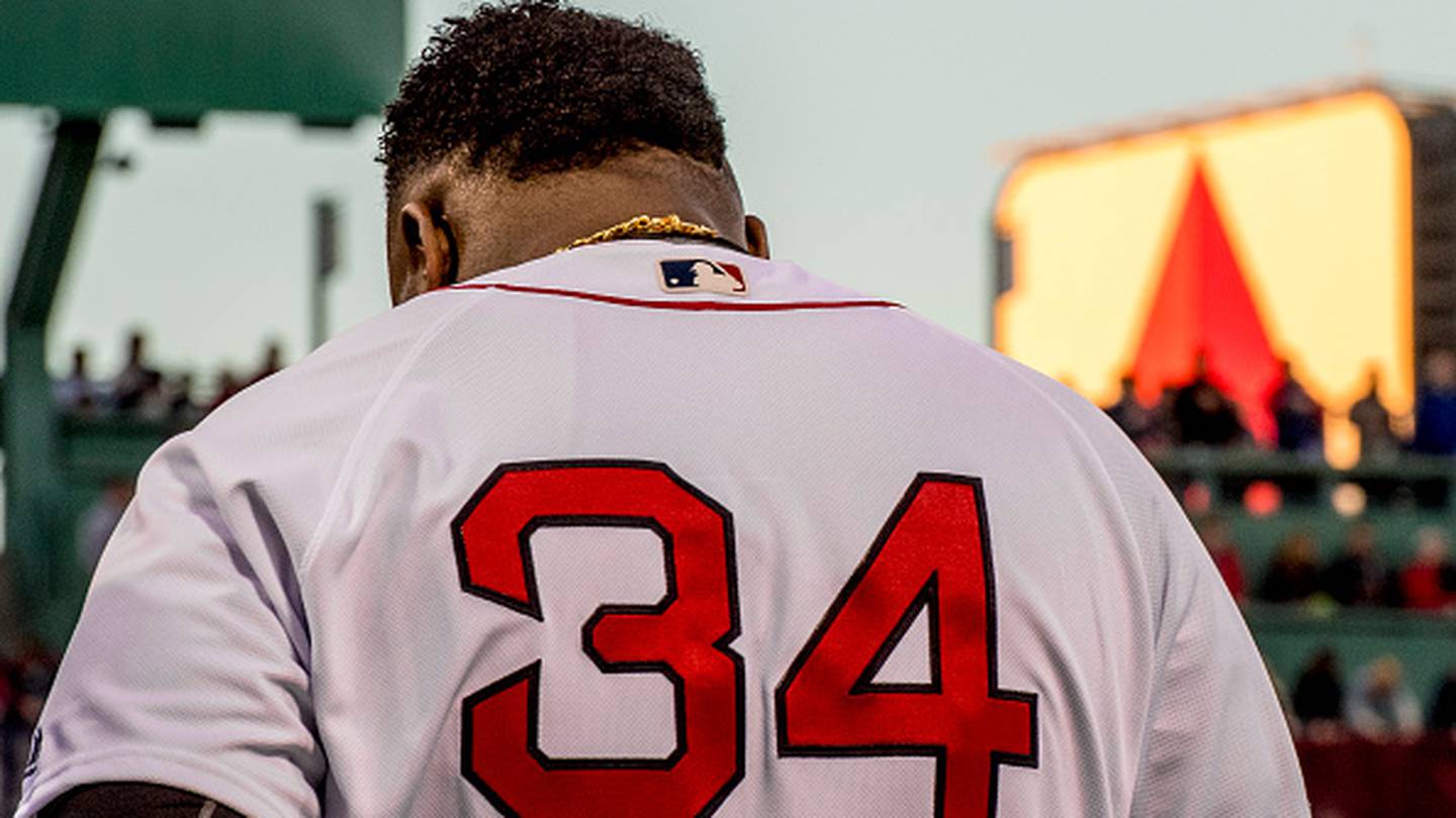 David Ortiz 34 Boston Red Sox Thank You For The Memories