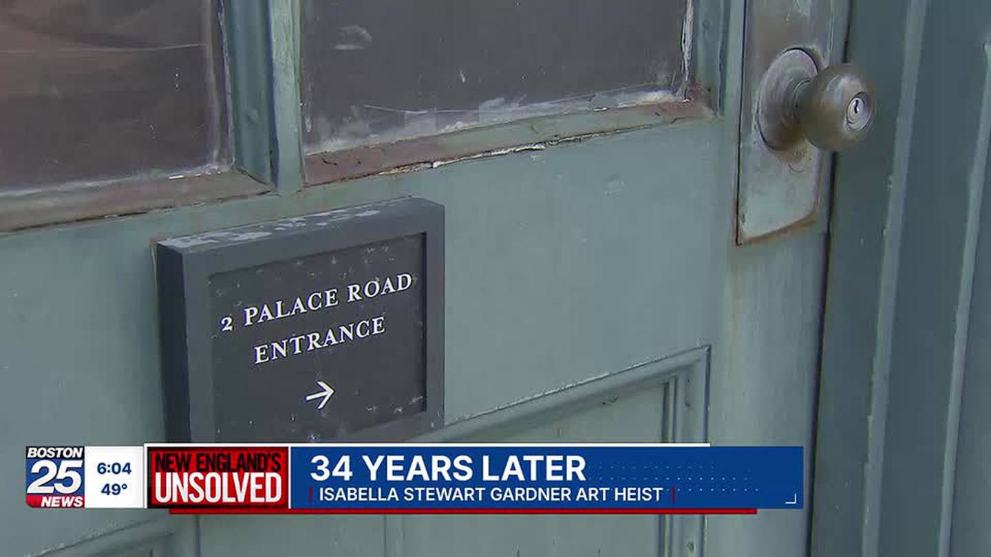 Monday Marks 34 Years Since The Isabella Stewart Gardner Museum Heist Boston 25 News 