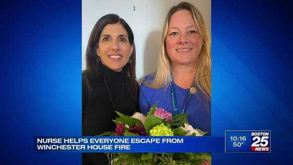 Winchester nurse and daughter deemed heroes after saving family from burning home 
