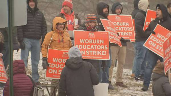 Woburn schools closed on Thursday as teachers face large court fine after 3rd day of strike 
