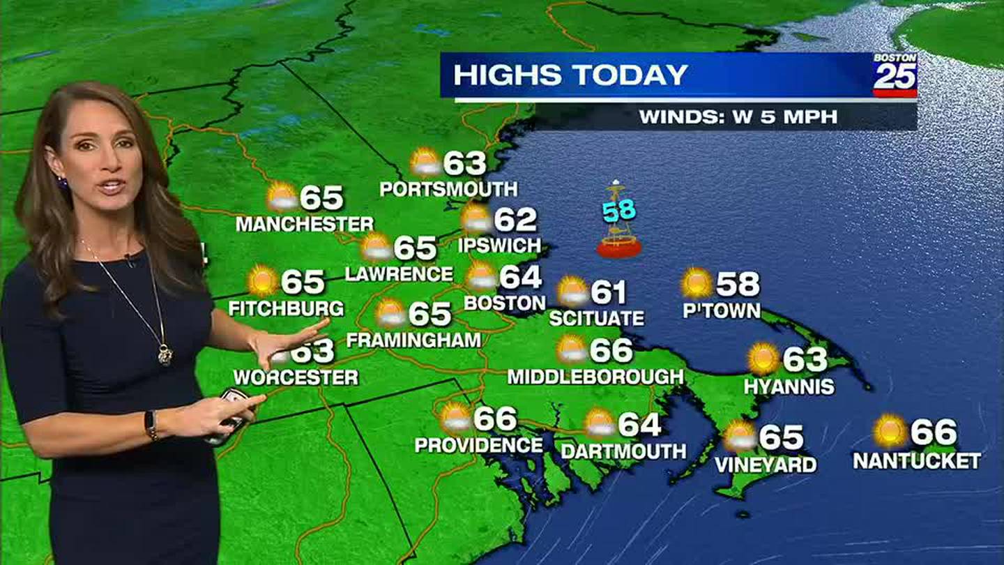 Boston 25 Weather: Tuesday morning forecast – Boston 25 News
