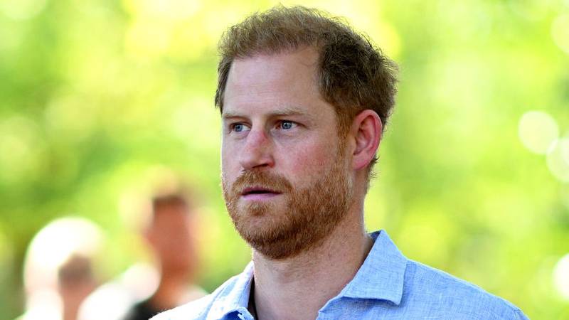 DUESSELDORF, GERMANY - SEPTEMBER 15: Prince Harry, Duke of Sussex looks on during day six of the Invictus Games Düsseldorf 2023 on September 15, 2023 in Duesseldorf, Germany. (Photo by Lukas Schulze/Getty Images for Invictus Games Düsseldorf 2023)