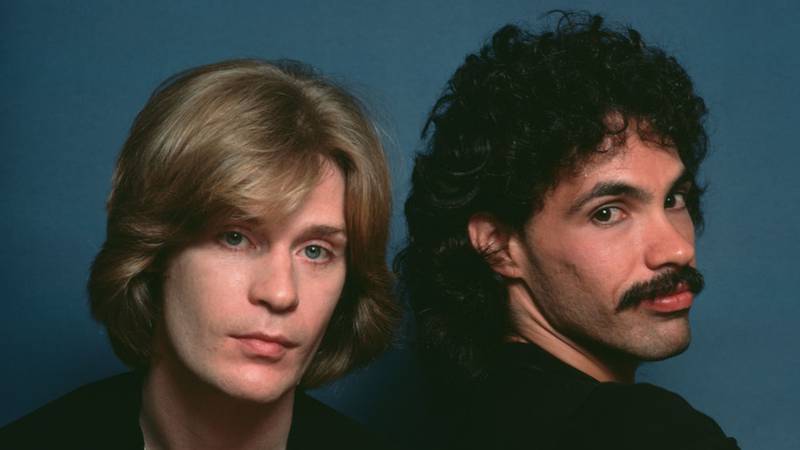 Daryl Hall and John Oates had six No. 1 hits from 1977 to 1984.