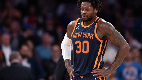 Knicks All-Star Julius Randle out at least 2 weeks with ankle sprain