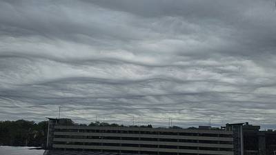 Eyes to the sky: Asperitas clouds capture attention in the Boston area Monday
