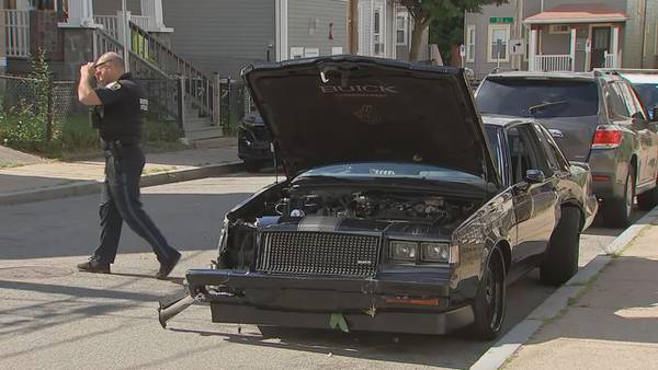 Police: Suspect steals car, crashes into over a dozen vehicles in Dorchester