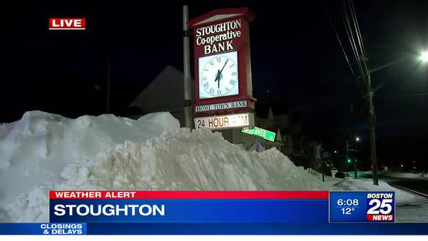 Stoughton wins snowfall ‘jackpot’ with 30.9 inches