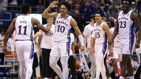 No. 9 Kansas surges ahead late to knock off No. 5 Texas in latest Big 12 battle