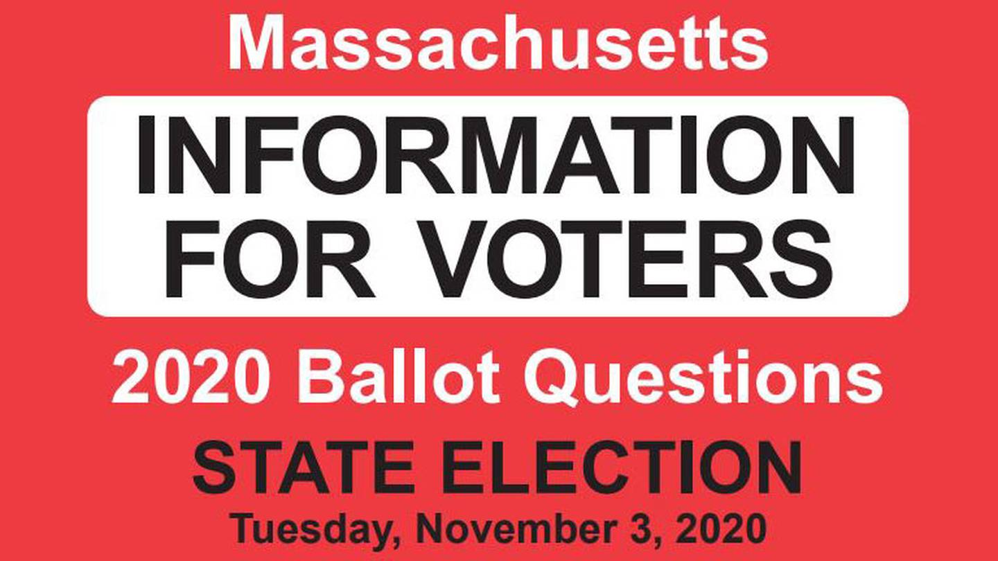 Election 2020 Massachusetts ballot questions Boston 25 News