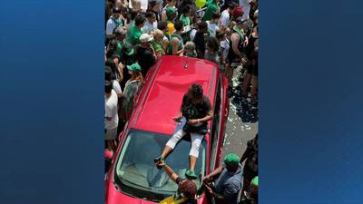 ‘It’s demoralizing’: Boston firefighters’ vehicles damaged during Celtics championship parade