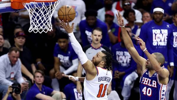 NBA Playoffs: Knicks advance past Sixers behind Jalen Brunson's 41 points