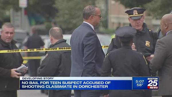 Teen suspect in Dorchester school shooting incident held without bail