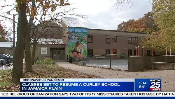Curley K-8 School reopens after COVID-19 outbreak