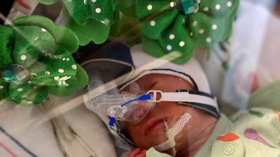 ‘Lucky Charmers’: Newborn babies at Boston hospital dressed up for their first St. Patrick’s Day