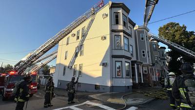 More than 30 people displaced after early morning fire jumps to multiple buildings in East Boston