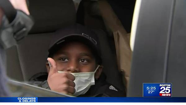 Cape Cod boy returns home after battling a rare and potentially deadly COVID-19 condition