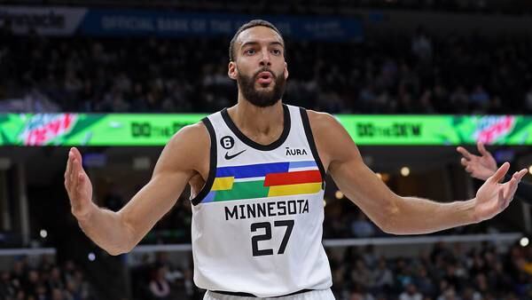 Timberwolves C Rudy Gobert thinks officials make calls to help other teams: 'It's bulls****'