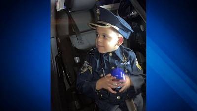Brockton Police surprise 4-year-old for his birthday
