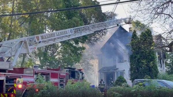 ‘They don’t have a home anymore’: Fire forces couple from Malden home