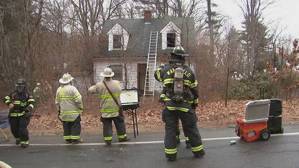 Smoky fire at Wakefield home sends one firefighter to the hospital, officials say