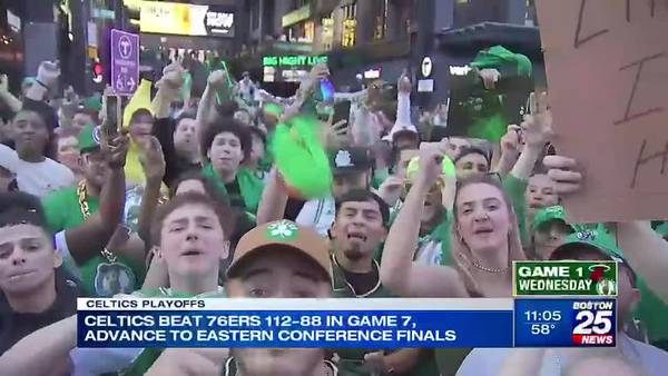 ‘This is our town’: Celtics fans react to dominating Game 7 victory over Philadelphia 