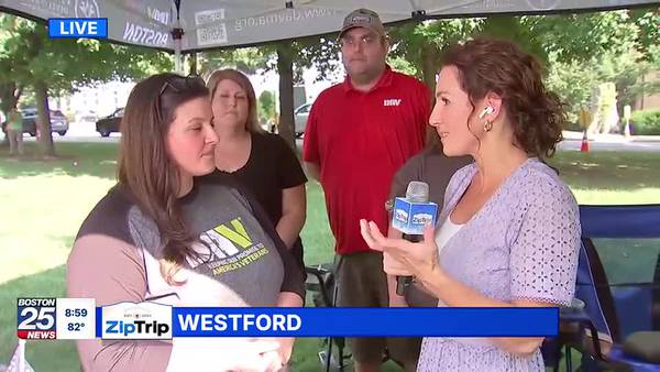 Westford Zip Trip: DAV Salute to our Vets