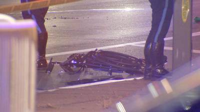 Photos: Motorcyclist, man in wheelchair seriously injured in crash on Boston’s Mass. and Cass corridor