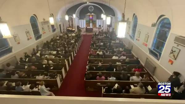 Friends pack Middleton church to pray for teen critically injured in stabbing