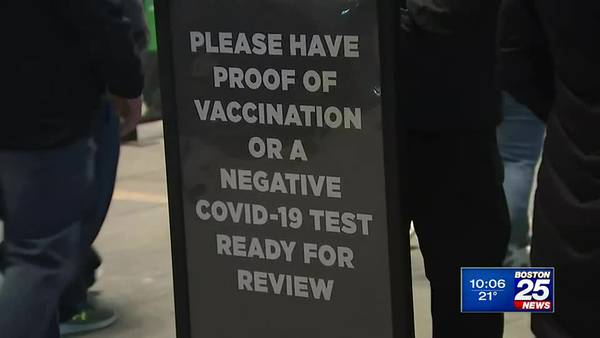 Boston businesses gear up for vaccine requirement