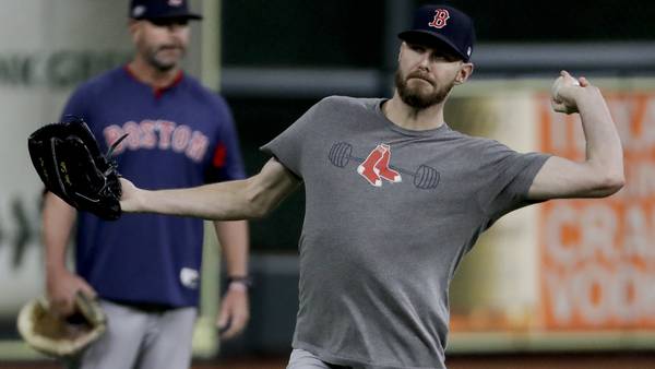 Video shows Red Sox ace Chris Sale having meltdown after being pulled from rehab start in Worcester